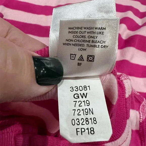 Hanna Andersson & Burt's Bees Baby 3pc Toddler Pajama Set 2T Multicolor - Picture 6 of 16